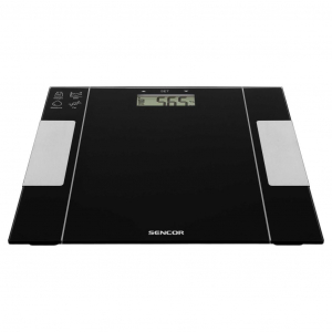 Sencor SBS 5050BK digitális fitnesz személymérleg fekete