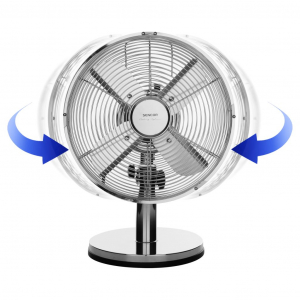 Sencor SFE 2540SL asztali ventilátor 25 cm fém