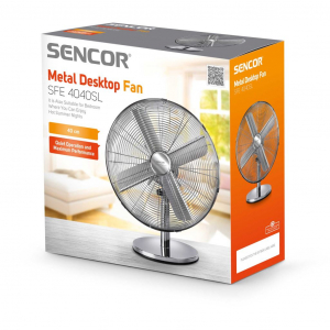 Sencor SFE 4040SL asztali ventilátor 40 cm fém