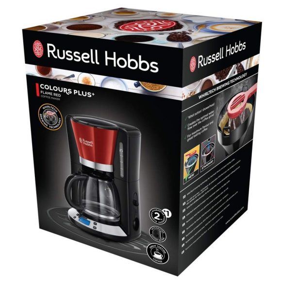 Russell Hobbs 24031-56 Colours Plus+ kávéfőző piros