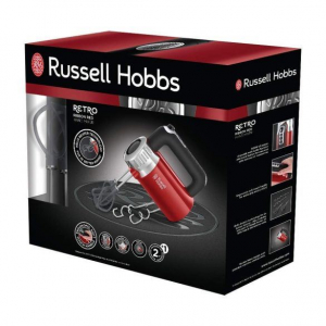 Russell Hobbs 25200-56 Retro kézi mixer piros