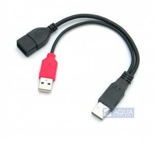DeLock DL65306 USB data- and power cable 22,5cm