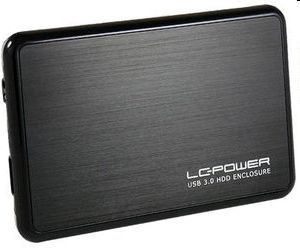 LC Power LC-25BUB3 2.5" merevlemez ház fekete USB3
