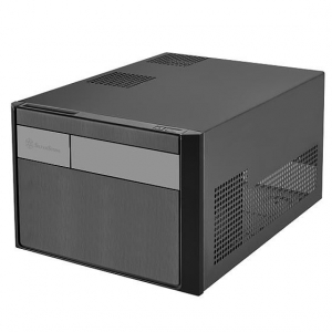 Silverstone Sugo SG11 táp nélküli Cube ház fekete (SST-SG11B)