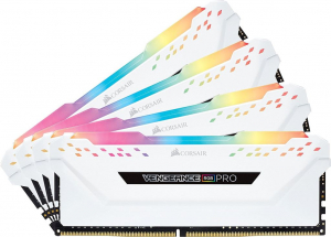 32GB 3600MHz DDR4 RAM Corsair Vengeance RGB PRO CL18 (4x8GB) (CMW32GX4M4C3600C18W)