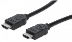 Manhattan High Speed HDMI Ethernet kábel 7.5m fekete (353274)