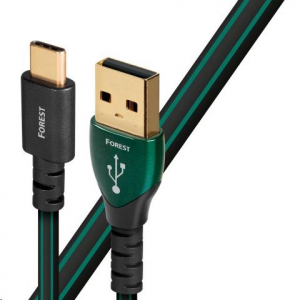 Audioquest Forest USB 2.0 A – Type-C digitális összekötő kábel 0.75m (AQ-UFor-C0,75)