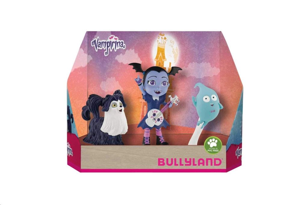Bullyland Vampirina, Demi és Wolfie játékfigura ajándék szett (13124B)