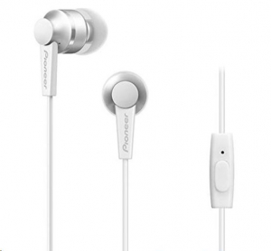 Pioneer SE-C3T-W mikrofonos fülhallgató fehér