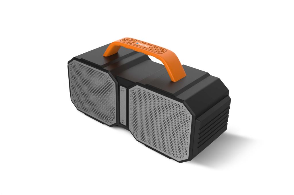Blaupunkt BT50BB Bluetooth hangszóró FM radióval és MP3 lejátszóval fekete-szürke