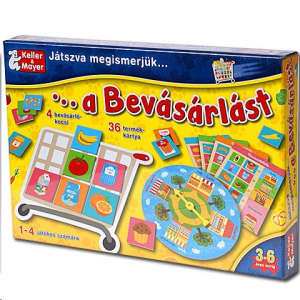 Keller & Mayer Játszva megismerjük bevásárlást társasjáték (713328)