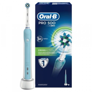 Braun Oral-B PRO 500 D16 elektromos fogkefe CrossAction fejjel