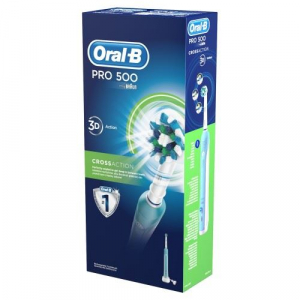 Braun Oral-B PRO 500 D16 elektromos fogkefe CrossAction fejjel