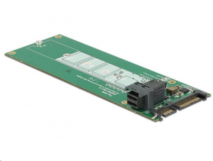 Delock SATA 22pin / SFF-8643 NVMe > M.2 NGFF M &aacute;talak&iacute;t&oacute;  (62703)
