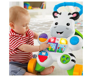 Mattel Fisher-Price: Zebra járássegítő (DLD80)