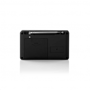 Nedis FM Rádió (USB-port és microSD-kártya nyílás) fekete-szürke (RDFM2100GY)