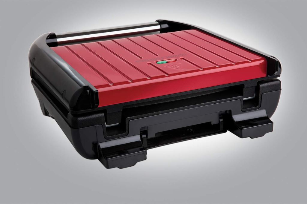 George Foreman 25030-56 Steel kompakt grill piros