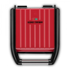 George Foreman 25030-56 Steel kompakt grill piros
