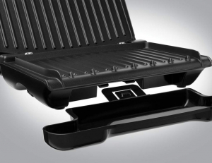 George Foreman 25030-56 Steel kompakt grill piros
