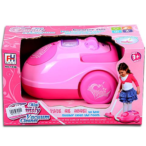 MK Toys elektronikus porszívó fénnyel pink (MKF641343)