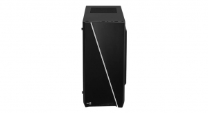 AeroCool Cylon Mini Tempered Glass táp nélküli ablakos Micro ATX ház fekete (4718009152359)