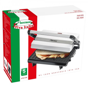 Bestron APM123W Panini grill fehér