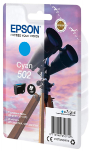 Epson 502 tintapatron cián (C13T02V24010)