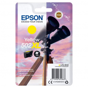 Epson 502XL tintapatron sárga (C13T02W44010)