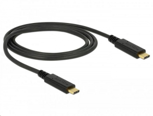 Delock 85531 USB 3.1 Gen 2 (10 Gbps) Type-C összekötő kábel, 1m, 5A, E-Marker