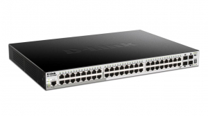 D-Link DGS-1510-52XMP 10/100/1000 Mbps Smart Managed PoE Switch