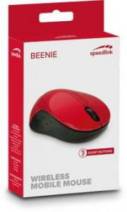 Speedlink BEENIE vezeték nélküli egér piros (SL-630012-RD)