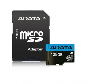 128GB microSDXC ADATA Premier CL10 + adapter (AUSDX128GUICL10A1-RA1)