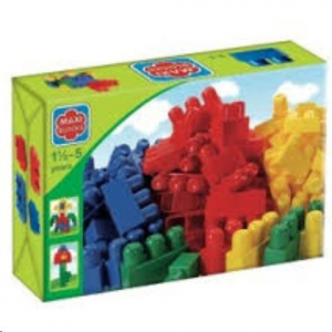 D-Toys 677 Maxi Blocks kis dobozos &eacute;p&iacute;tőkocka 32 db-os