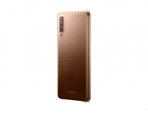 Samsung Galaxy A7 (2018) Gradation Színátmenetes tok aranyszínű (EF-AA750CFEGWW)