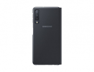 Samsung Galaxy A7 (2018) kihajtható tok fekete (EF-WA750PBEGWW)