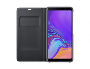 Samsung Galaxy A7 (2018) kihajtható tok fekete (EF-WA750PBEGWW)