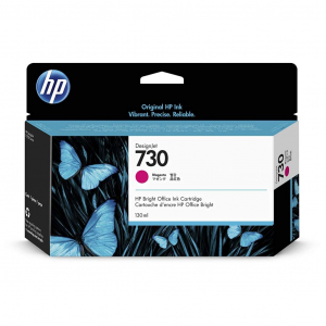 HP 730 DesignJet tintapatron 130ml magenta (P2V63A)