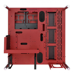 Thermaltake Core P3 Tempered Glass Red Edition táp nélküli Open Frame ház piros (CA-1G4-00M3WN-03)