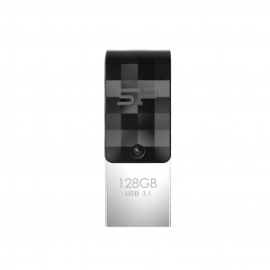 Pen Drive 128GB Silicon Power Mobile C31 fekete (SP128GBUC3C31V1K)