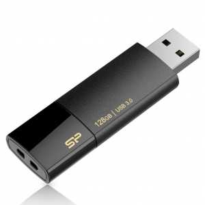 Pen Drive 128GB Silicon Power Blaze B05 fekete USB 3.0 (SP128GBUF3B05V1K)