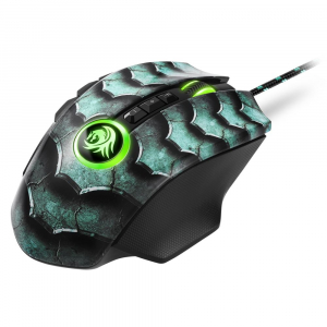Sharkoon Drakonia II Green optikai egér zöld (4044951020126)