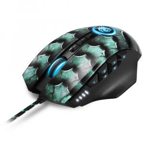 Sharkoon Drakonia II Green optikai egér zöld (4044951020126)