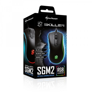Sharkoon SKILLER SGM2 optikai egér fekete (4044951021536)