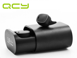 QCY T1PRO sztereo Bluetooth TRUE WIRELLESS headset dokkolóval fekete (T1PROBK)