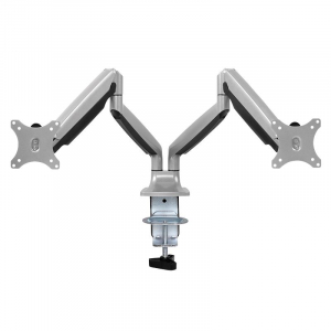 LogiLink asztali dupla monitor tartó konzol, dönthető, forgatható 13–32" max 9 kg fekete (BP0043)