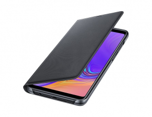 Samsung Galaxy A9 (2018) Wallet Cover flip tok fekete (EF-WA920PBEGWW)
