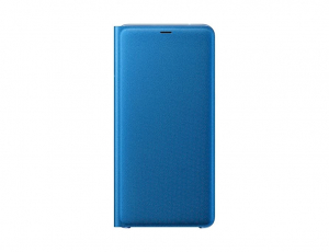 Samsung Galaxy A9 (2018) Wallet Cover flip tok kék (EF-WA920PLEGWW)