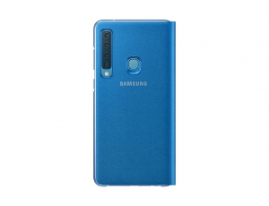 Samsung Galaxy A9 (2018) Wallet Cover flip tok kék (EF-WA920PLEGWW)