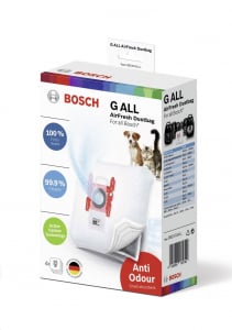 Bosch BBZAFGALL Porzsák PowerProtect AirFresh - szagtalanító hatás aktív szénnel - 4 db