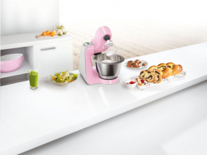 Bosch MUM58K20 konyhai robotgép pink-ezüst